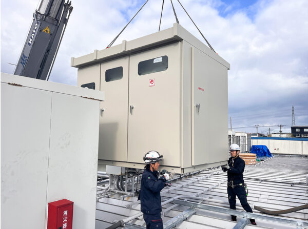 株式会社ポオトデリカトオカツ 北陸工場 施設内キュービクル改修工事