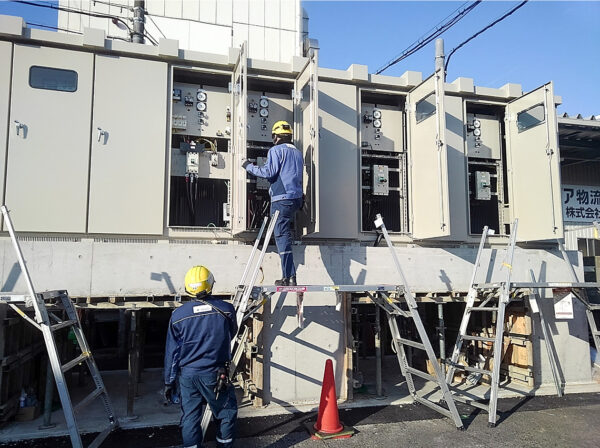 施工実績 株式会社ポオトデリカ神戸工場 電気設備更新工事